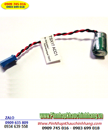 Schneider TSX17-ACC1; Pin nuôi nguồn Schneider TSX17-ACC1 3.6v 1/2AA 1200mAh chính hãng